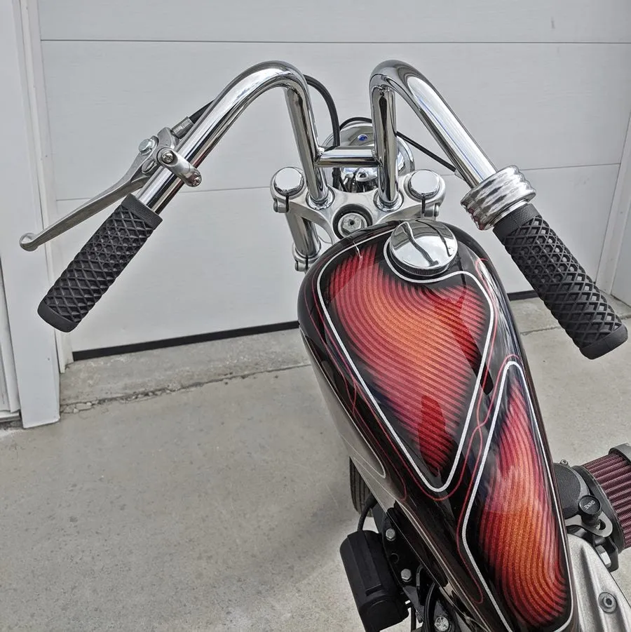 TC Bros. 7/8" Single Cable Motorcycle Throttle - Polished