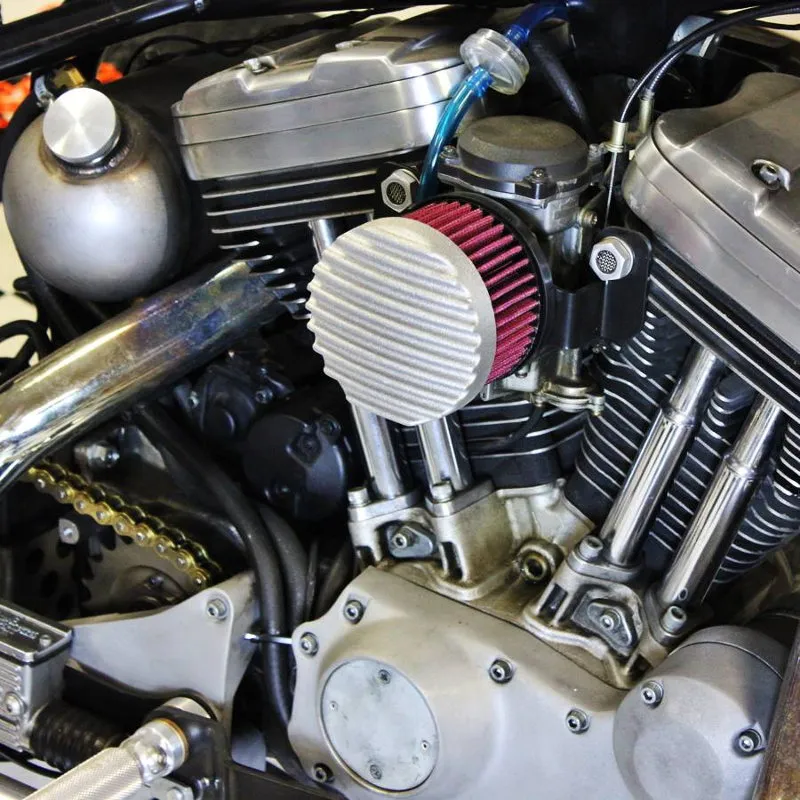 TC Bros. Finned Raw Air Cleaner S&S Super E & G Carbs