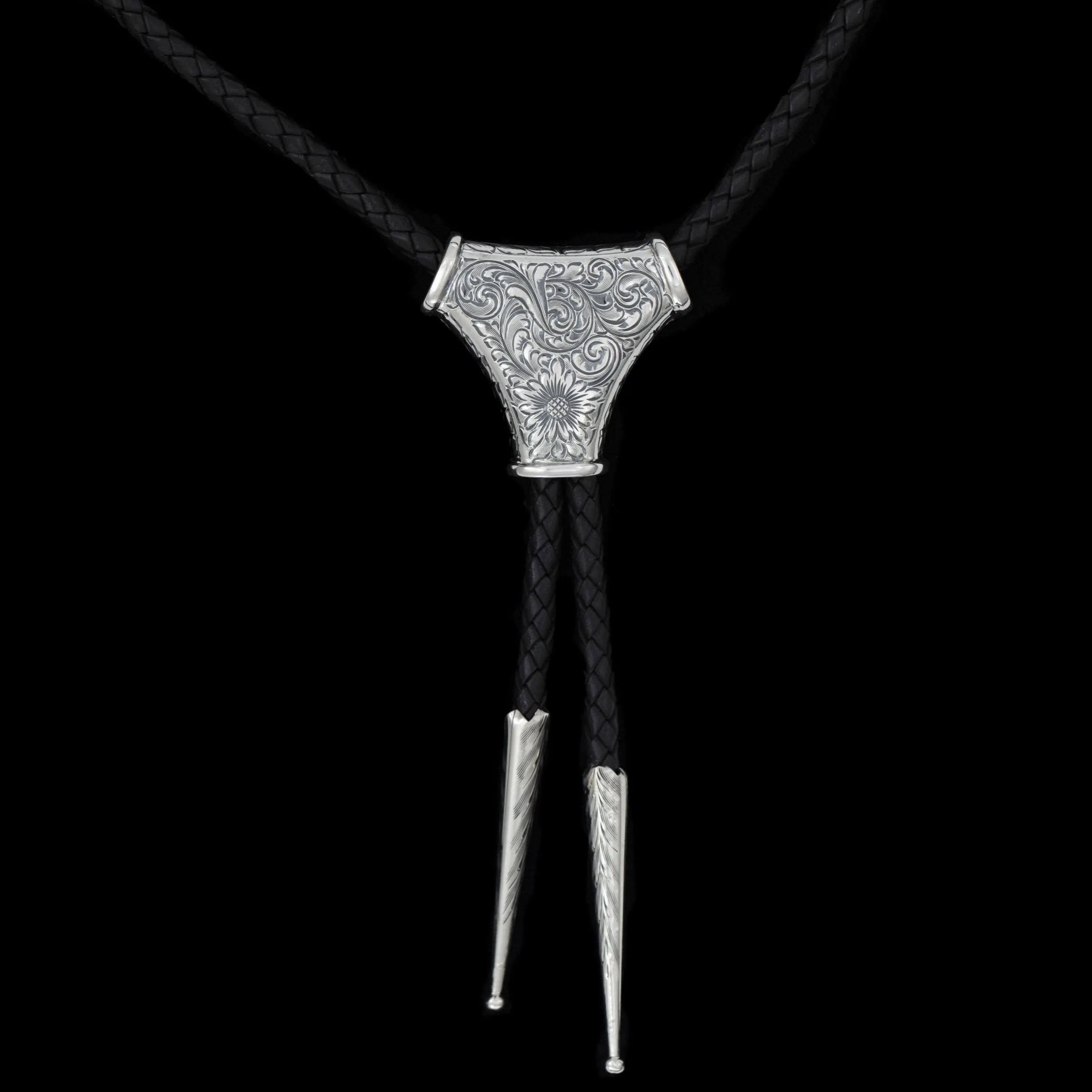 The Engraved Blossom Bolo