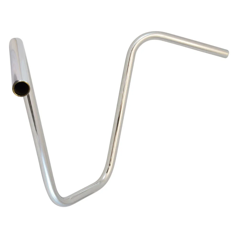 Throttle Addiction - 16" Vintage Ape Hangers - Chrome