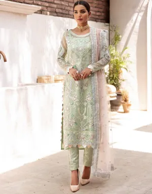 VE 05 |  - Emaan Adeel Value Edition 2022 Vol-01 | Unstitched Embroidered Chiffon Suits