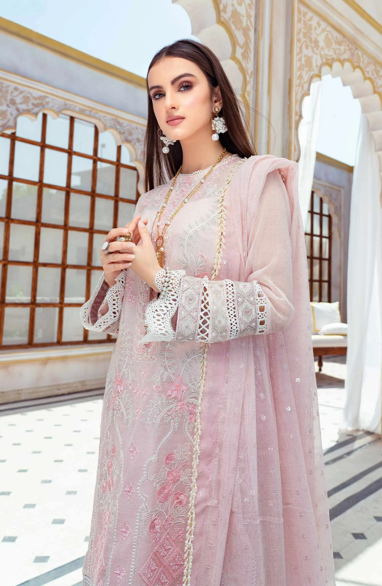 Veiled Rose - (MLRD - 062) |  Maryum N Maria Luxury Pret Eid Edit 2022 | Stitched Ready to Wear Suits