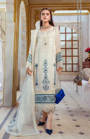 Victoria Blue - (MLRD - 067) |  Maryum N Maria Luxury Pret Eid Edit 2022 | Stitched Ready to Wear Suits