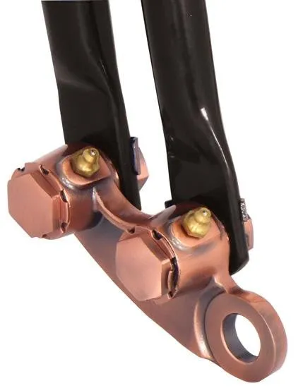 Vintage Style Springer Front End - Black and Copper