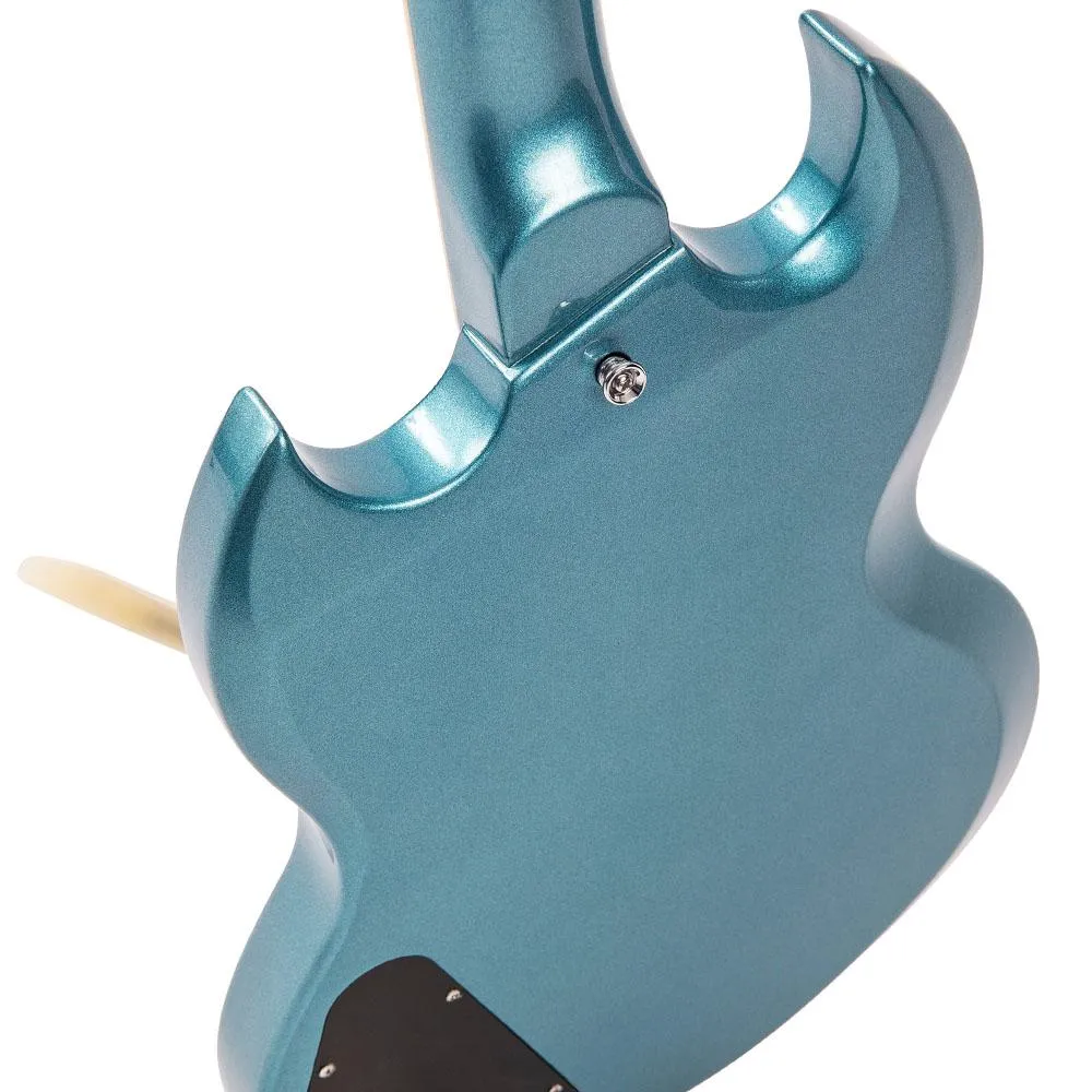 Vintage VS6V ReIssued with vintage style Vibrato ~ Gun Hill Blue