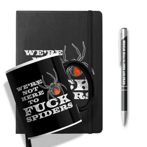 We're Not Here To Fuck Spiders Gift Pack