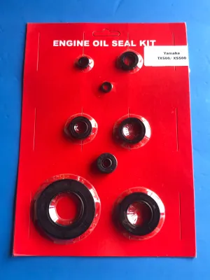 Yamaha TX500 XS500 Engine Oil Seal Kit 1973 1974 1975 1976 1977 1978