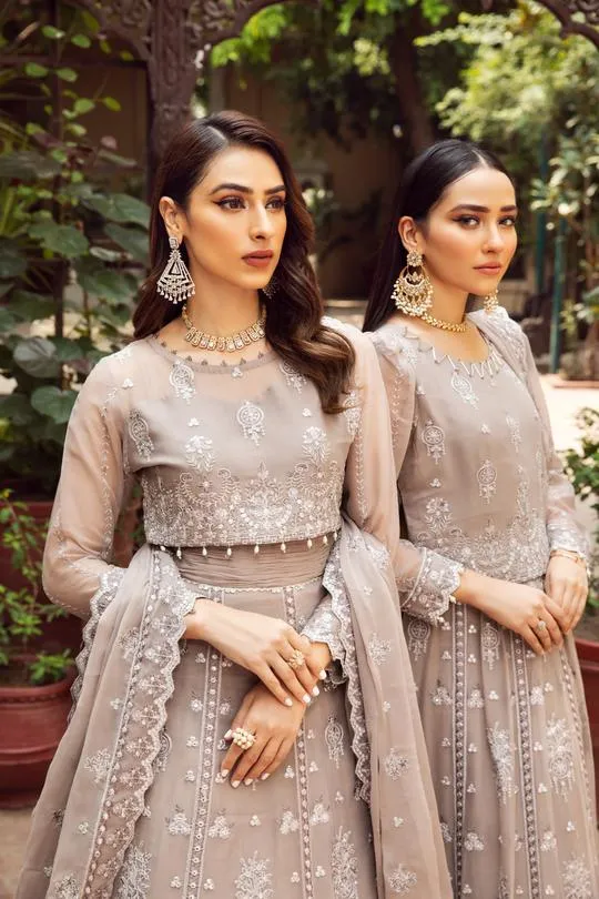 Zercon | Alizeh Embroidered Chiffon Festive Collection Shahtaj | Unstitched Embroidered Chiffon Suits