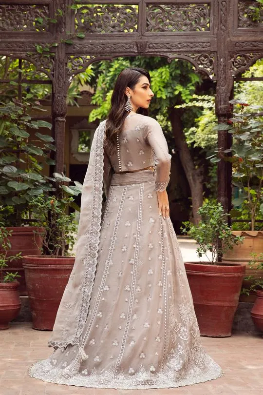 Zercon | Alizeh Embroidered Chiffon Festive Collection Shahtaj | Unstitched Embroidered Chiffon Suits