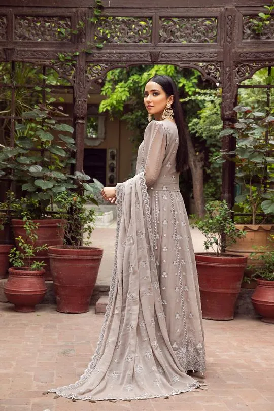 Zercon | Alizeh Embroidered Chiffon Festive Collection Shahtaj | Unstitched Embroidered Chiffon Suits