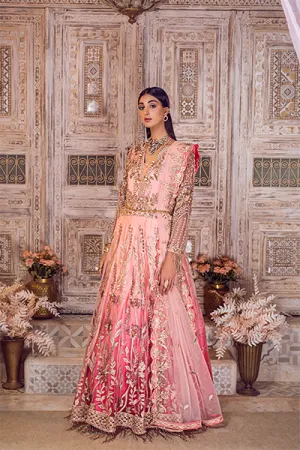 ZQ 8 | Zebtan Zarqon Luxury Bridal Collection Vol 6 2021 | Unstitched Embroidered Chiffon Suits